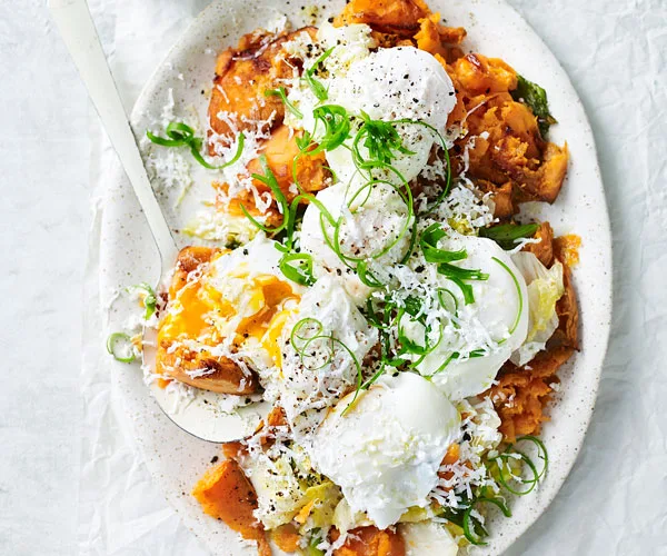 Sweet potato bubble and squeak
