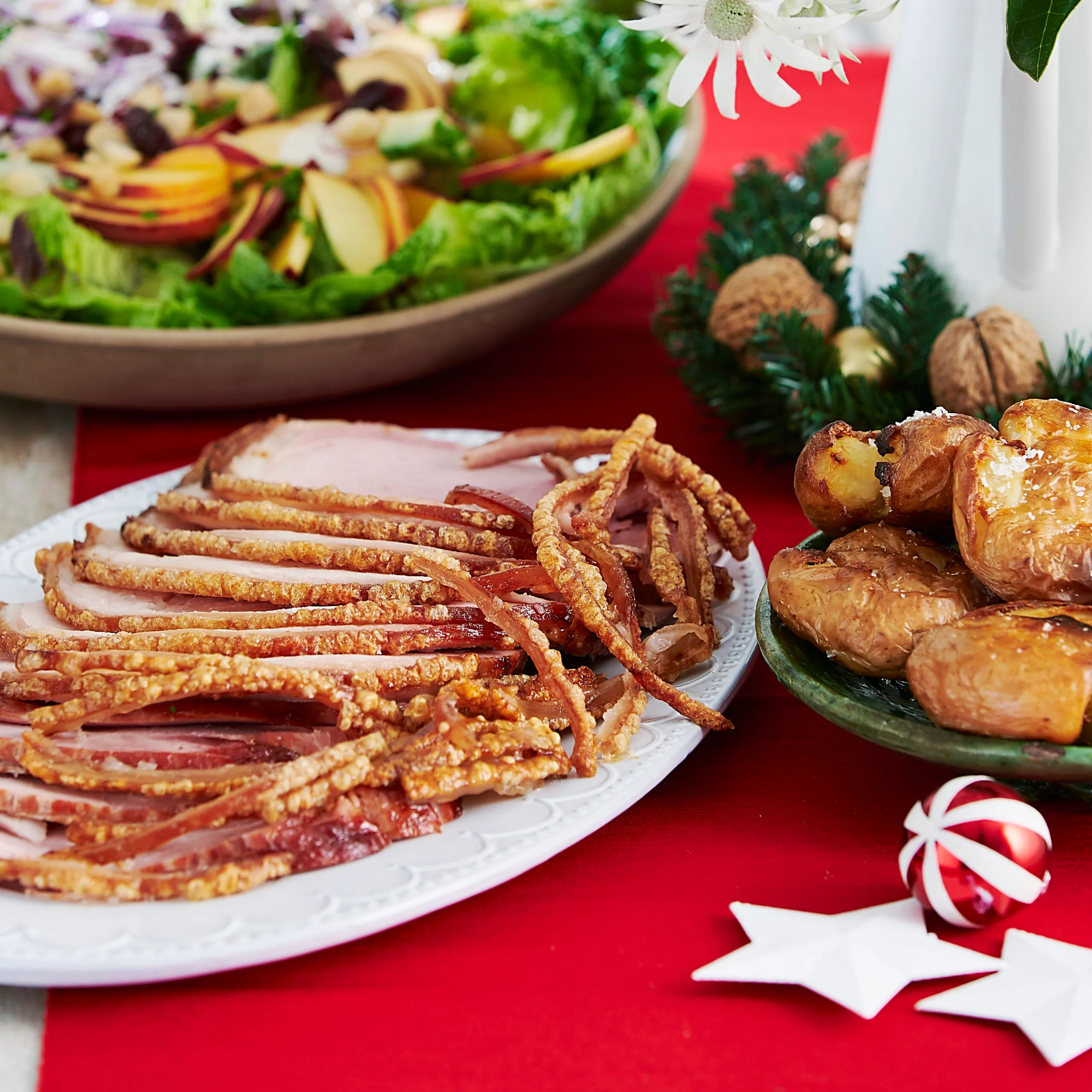 crackling ham