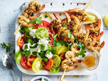 prawn skewers