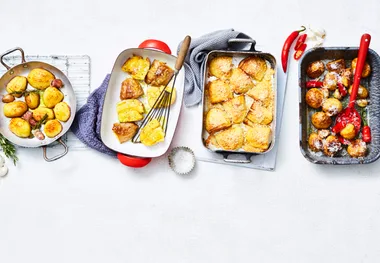 4 ways with roast potatoes 