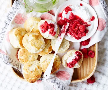 Coconut scones