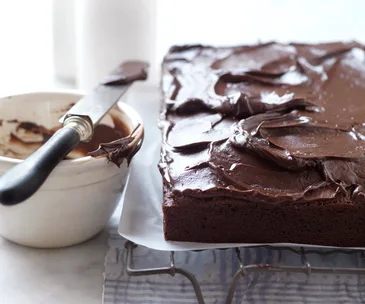 dark chocolate mud cake