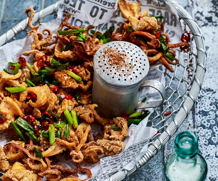 Salt and pepper baby squid | Women's Weekly Food