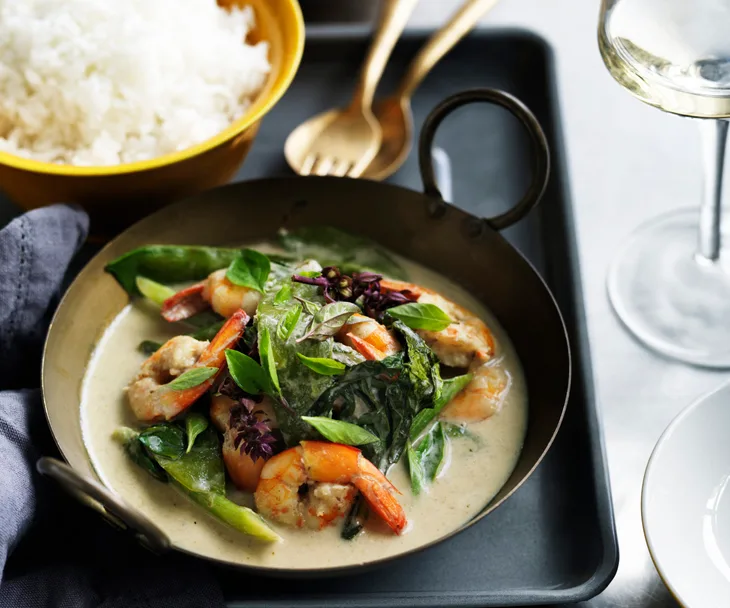 THAI GREEN PRAWN CURRY