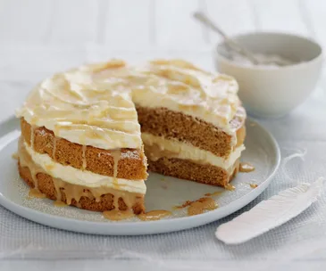 Brown sugar caramel sponge
