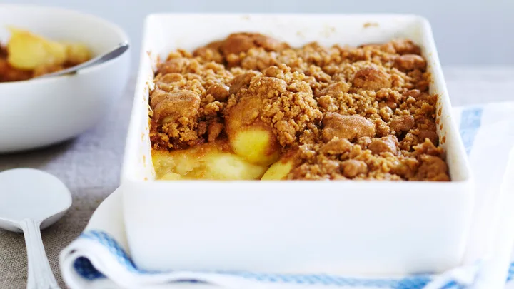 Classic apple crumble recipe