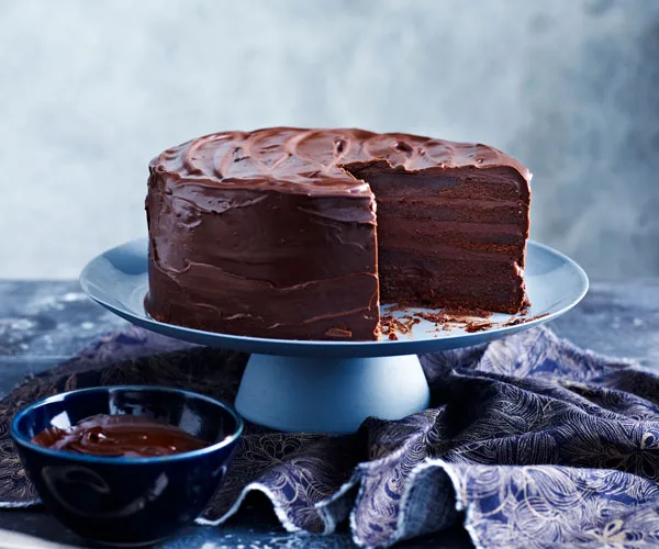 Six-layer chocolate cake-image