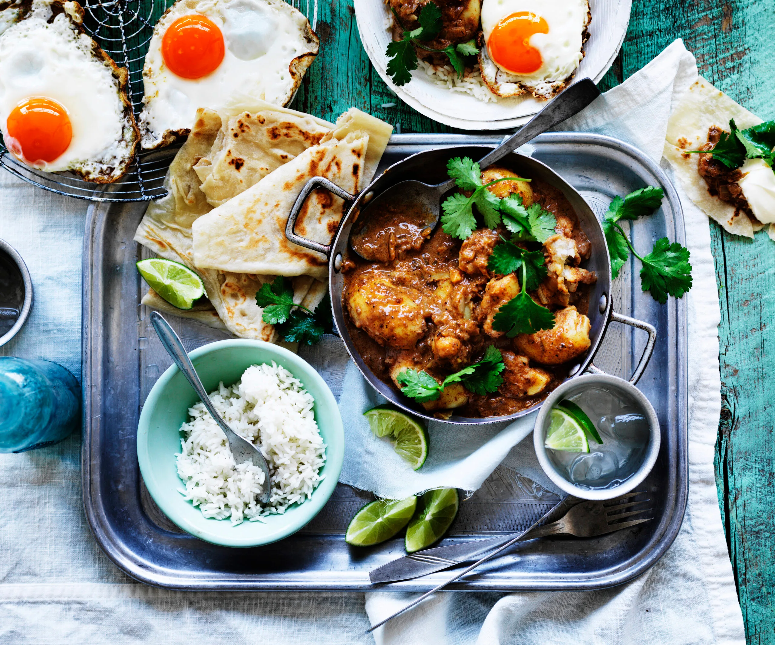 Potato and egg rendang-image