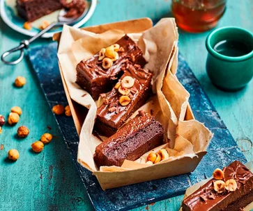 Fudgy sweet potato brownies 