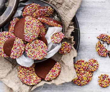 double chocolate freckles