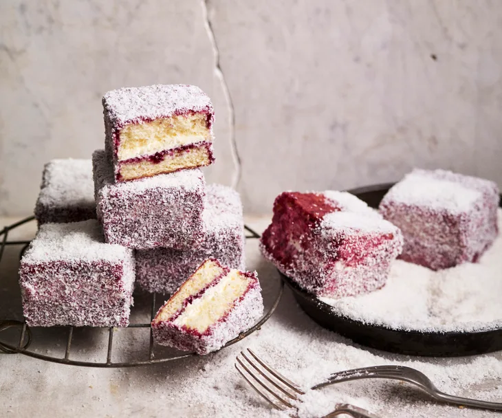 Gluten-free lamingtons