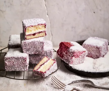 Gluten-free lamingtons