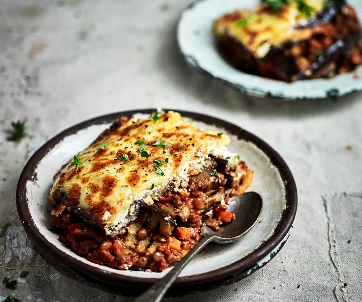 Vegetarian moussaka