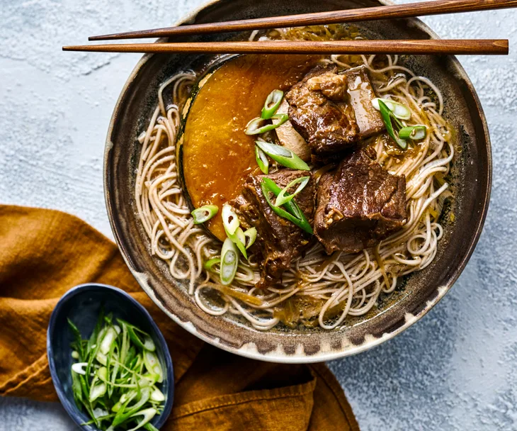 Miso beef short rib & pumpkin hotpot