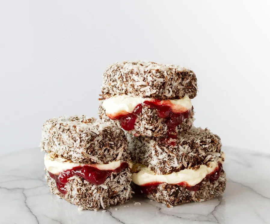 The ultimate low sugar lamingtons