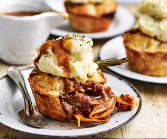 Lamb and rosemary pies