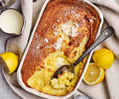 Lemon delicious pudding