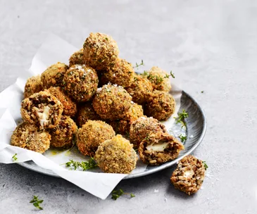 Mushroom arancini