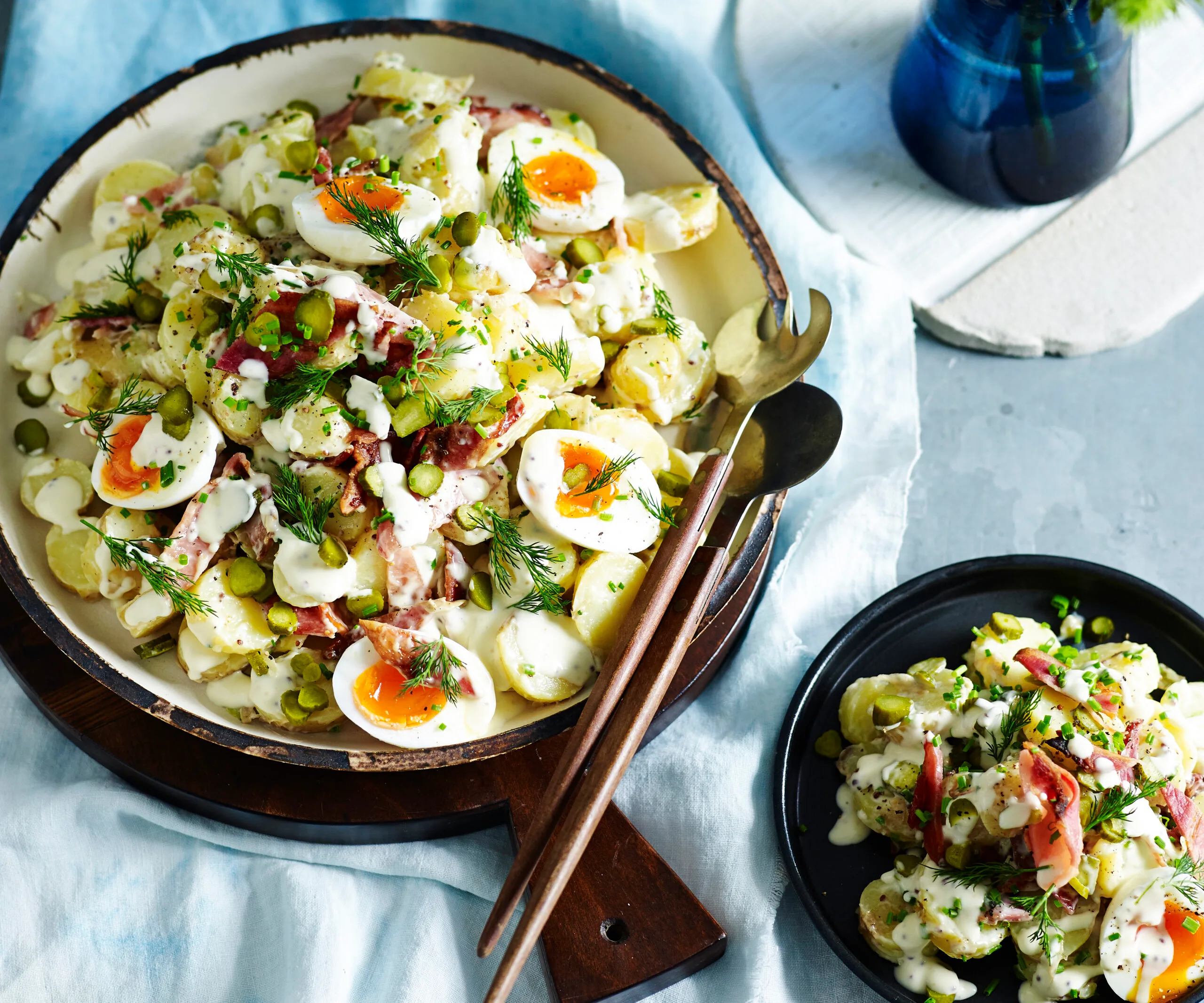 Creamy potato salad