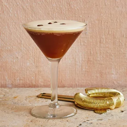 Espresso martini cocktail