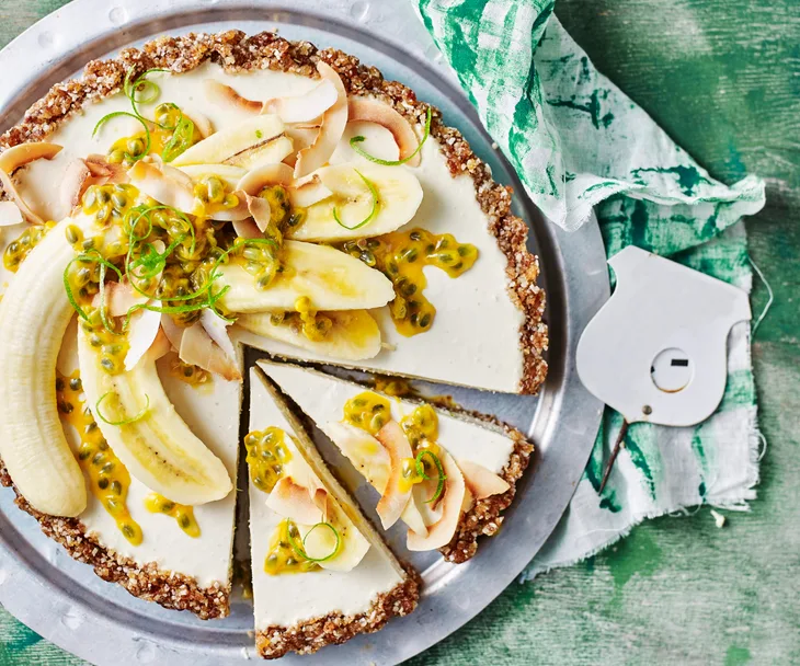 No&middot;bake banana coconut pie