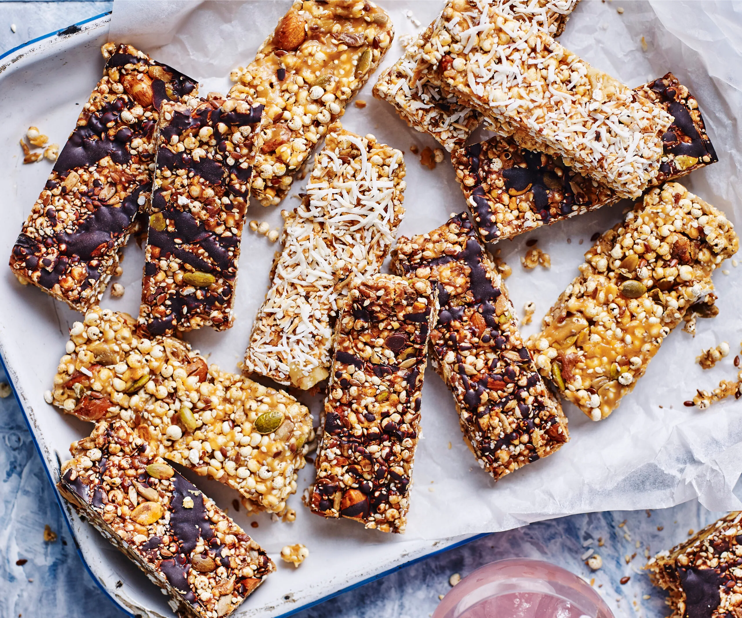 Seed and nut bars-image