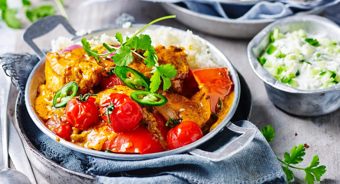 Chicken Tikka Curry with Cauliflower Rice