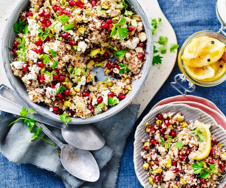 Quinoa and cauliflower &lsquo;couscous&rsquo;