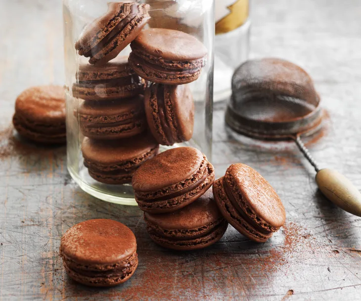 Chocolate Almond MACAROONS