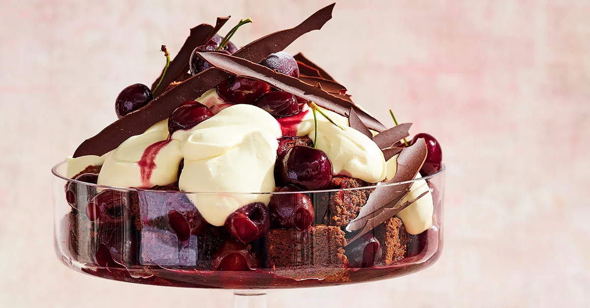 Decadent Black Forest trifle | Women's Weekly Food