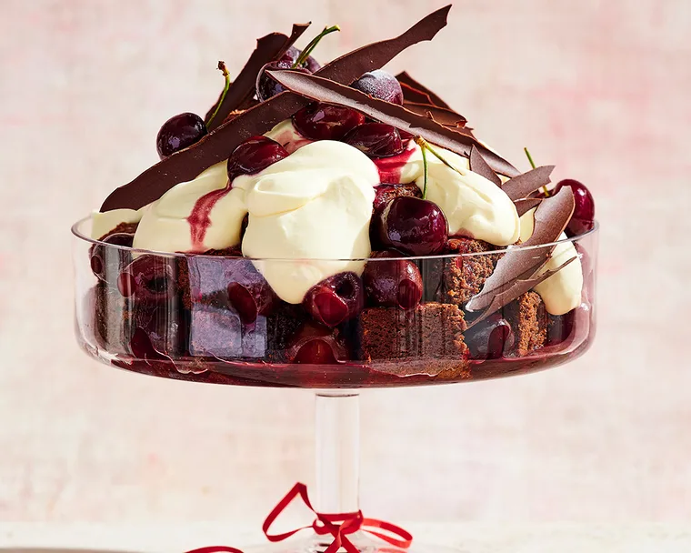 Black Forest trifle - Christmas desserts