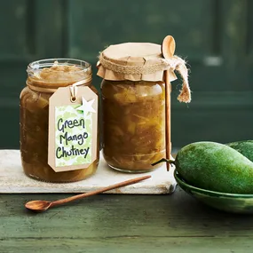 Green mango chutney