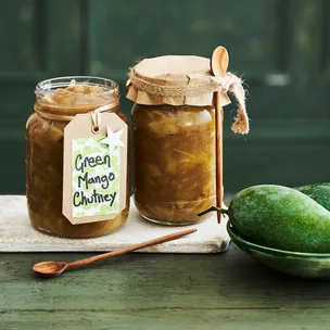 Green mango chutney