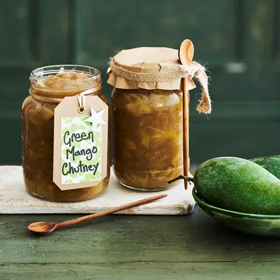Green mango chutney