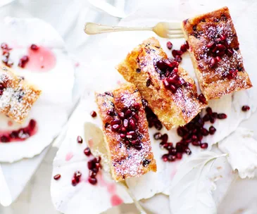pomegranate syrup cake