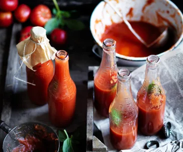 Italian tomato passata sauce