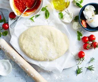 Express pizza dough