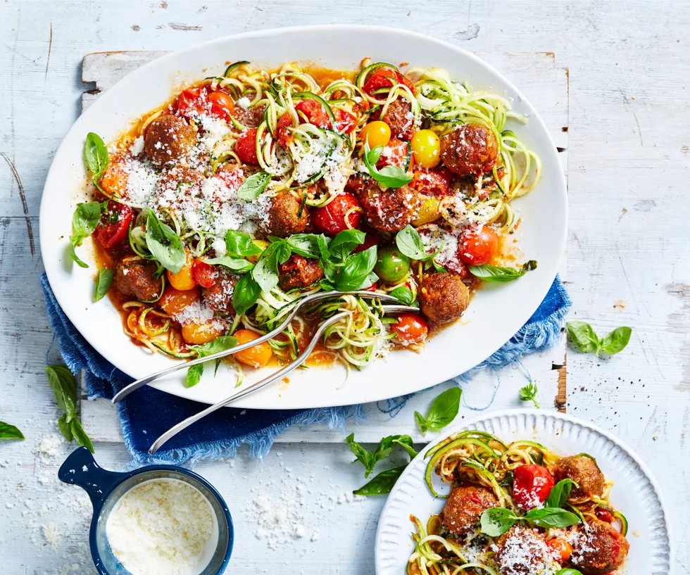 Zuccetti and meatballs