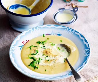 Cream of cauliflower soup