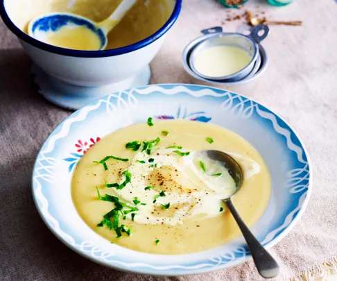 Cream of cauliflower soup