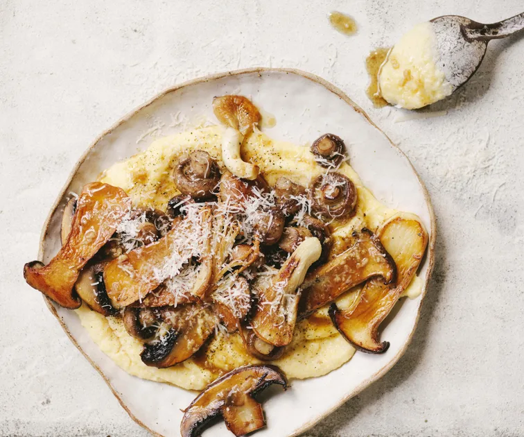 Soft polenta with mushroom ragu | Women's Weekly Food