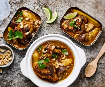 Hot and sour ginger chicken casserole