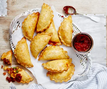 Classic beef pasties