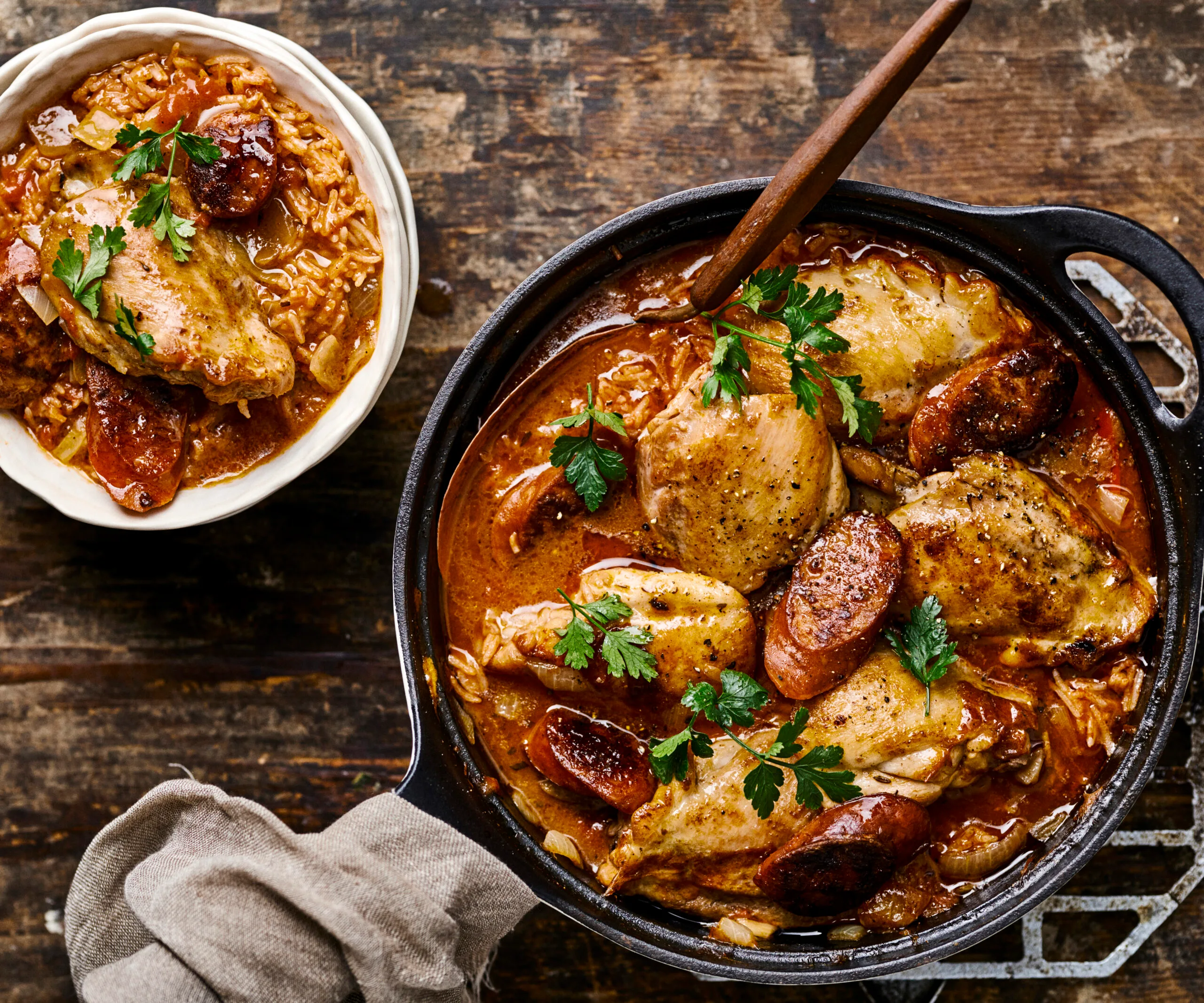 Chicken and chorizo gumbo