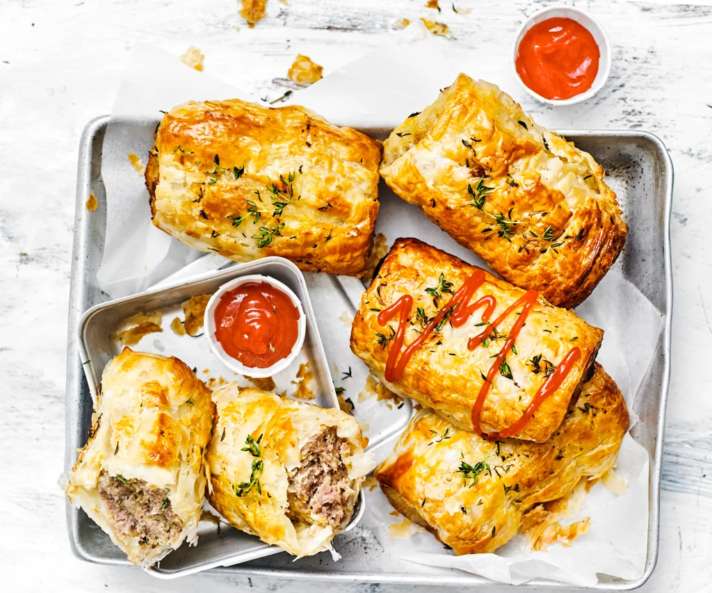 Pork and Apple Sausage Rolls