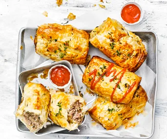 Pork and Apple Sausage Rolls