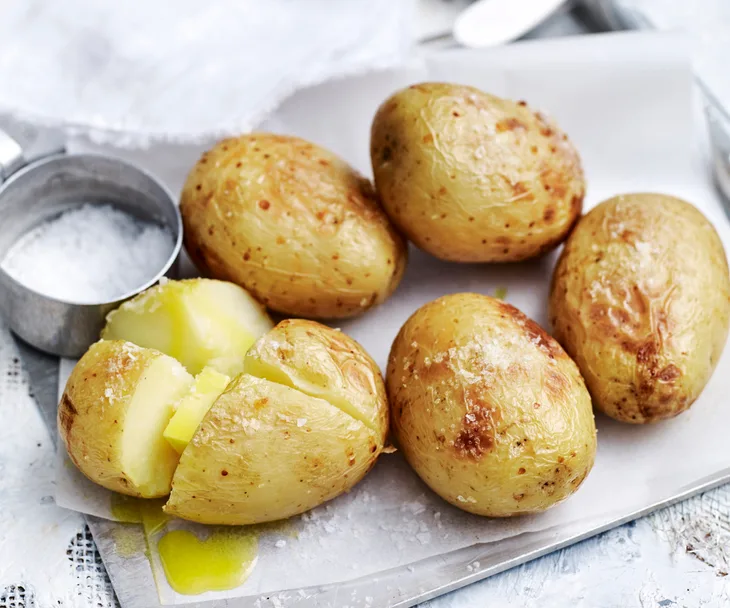 Baked potatoes