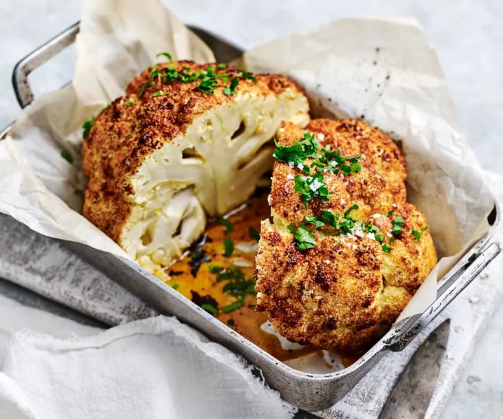 Baked cauliflower