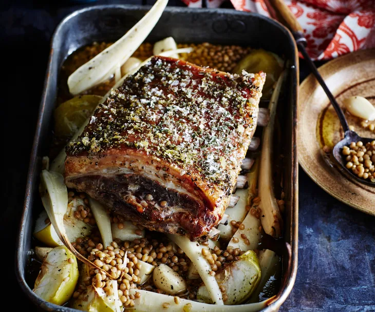 CIDER ROASTED PORK BELLY