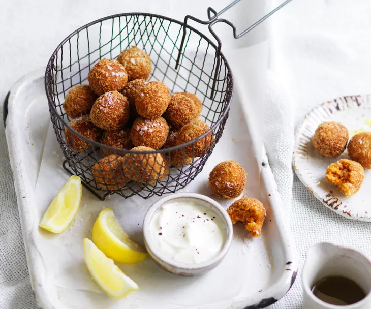 Carrot falafel